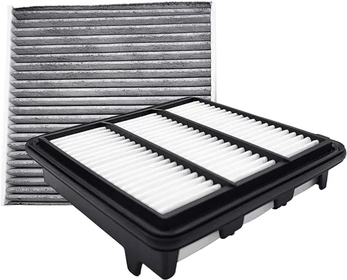 Miniatura 2 de FUN-DRIVING Filtro de aire de cabina y motor de peine para Honda CRV Civic 1.5L Acura Integra
