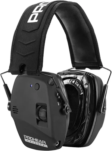 Miniatura 18 de PROHEAR 016 Protección Auditiva Orejeras de Seguridad para Tiro, NRR 26dB Reducción de Ruido Protector Auditivo Pasivo Delgado con Copas Auriculares