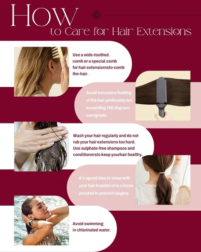 Miniatura 7 de Moresoo - Extensiones de cabello humano real cosidas, Remy, lacio, doble trama, color negro jet, 14 pulgadas, 3.53 onzas