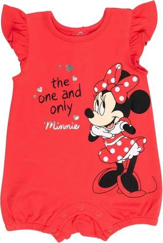 Miniatura 3 de Disney Minnie Mouse Winnie the Pooh Baby Girls - Mameluco de peluche y sombrero de sol recién nacido a bebé