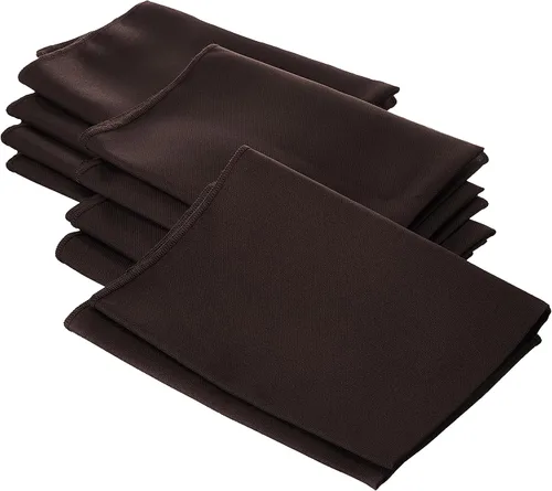 Miniatura 95 de LA Linen Paquete de 10 servilletas de popelina de poli, servilletas de tela suave, servilletas lavables y reutilizables, servilletas de mesa