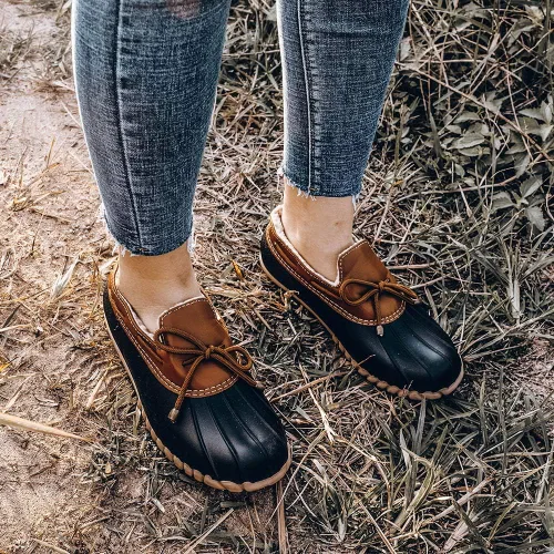 Miniatura 2 de DKSUKO Mocasines impermeables para mujer