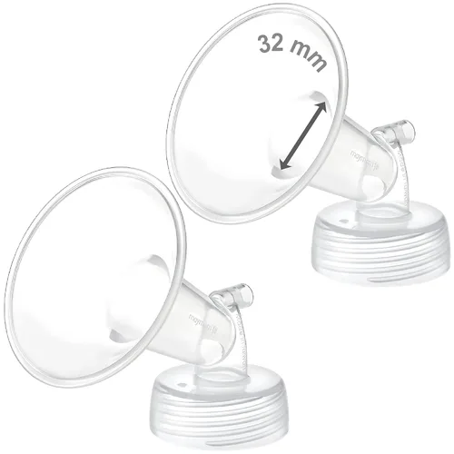 Miniatura 34 de Maymom Brida ancha compatible con bomba Spectra S1 S2, 0.748 in, 1 unidad Una brida transparente