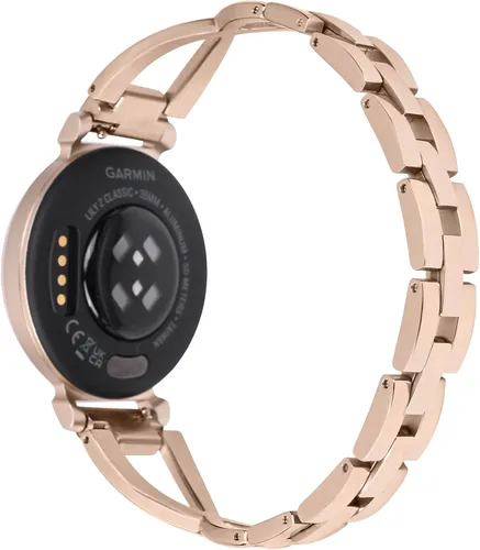 Miniatura 2 de C2D JOY Correas de acero inoxidable compatibles con Garmin Lily/Lily 2 (activo) Smartwatch Correa de repuesto para mujer, pulsera elegante