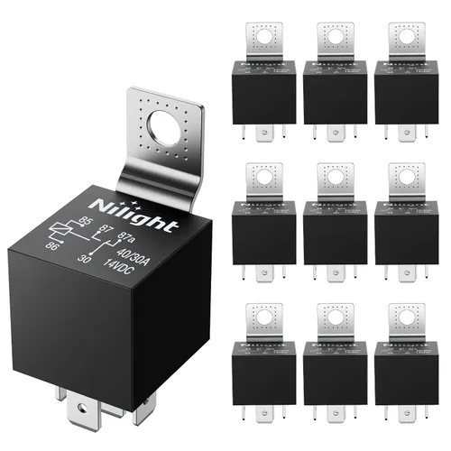 Miniatura 10 de Nilight 4 piezas relé intermitente ajustable de 2 pines, relé intermitente electrónico, 12V, corrige la señal de giro de motocicleta e intermitente