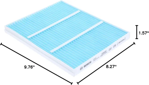Miniatura 6 de Bosch Automotive 6034C - Filtro de aire de habitáculo HEPA para Hyundai: 2008-2011 Accent, 07-16 Elantra, 13-14 Elantra Coupe, 13-17 Elantra GT