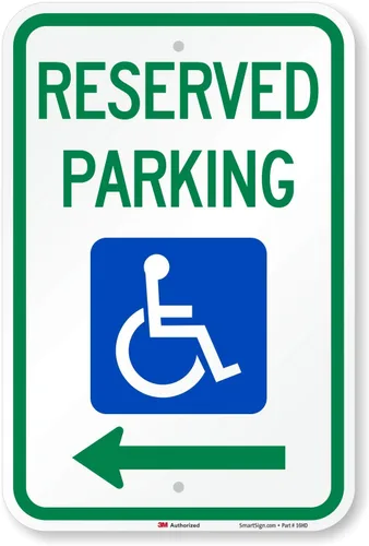 Miniatura 9 de smartsign Parking Sign, Leyenda "Parking reservado", azul/verde sobre blanco, 1