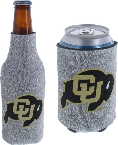 Miniatura 8 de College Team Color Logo Can & Bottle Holder Insulator Beverage Cooler Set
