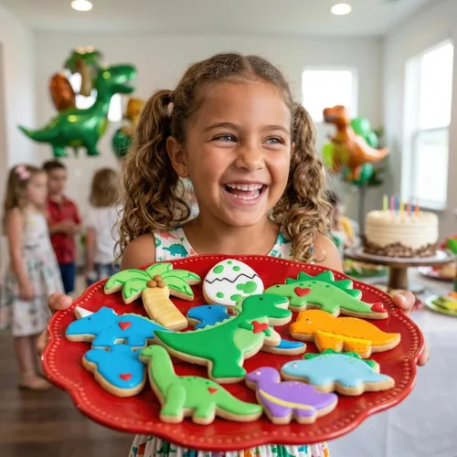 Miniatura 9 de Cortador de galletas con huella de dinosaurio, 4 pulgadas, fabricado en Estados Unidos por Ann Clark