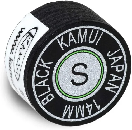 Miniatura 4 de KAMUI Billard CUE TIP - Piscina laminada negra (1 unidad)