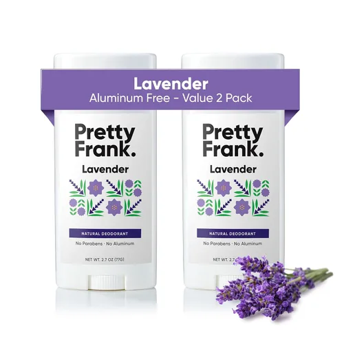 Miniatura 11 de Pretty Frank Desodorante en barra natural sin aluminio, carbón marino (paquete de 1) Control de olores durante todo el día para mujeres y hombres