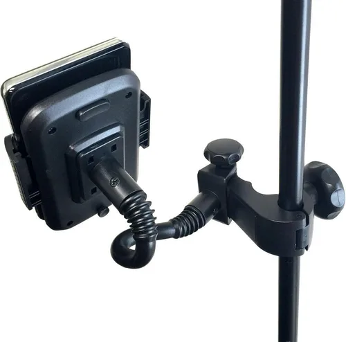 Miniatura 7 de Accessory Basics Soporte de micrófono de música para teléfono inteligente con múltiples ángulos giratorios de 360° para iPhone 15 16 17 Pro Max Plus