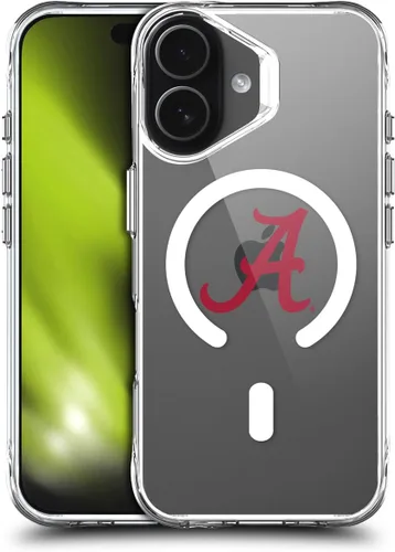 Miniatura 409 de Head Case Designs Funda de gel suave con licencia oficial de la Universidad de Alabama UA Collage compatible con Apple iPhone 13 Pro Max
