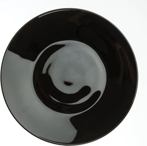 Patrón simple y simple – Plato para pan/ensalada/cena – Mosser Glass (8 pulgadas, frambuesa negra)