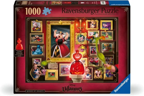 Ravensburger Disney Villainous 12001111 - Rompecabezas de 1000 piezas para adultos - 12001111 - Herramientas hechas a mano, fabricado en Alemania,