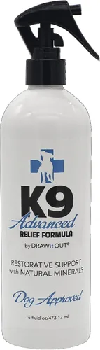 Miniatura 2 de Draw It Out K9 Advanced Relief - Spray listo para usar, 8 onzas, aerosol para músculos del perro, articulaciones y piel, soporte tópico derivado
