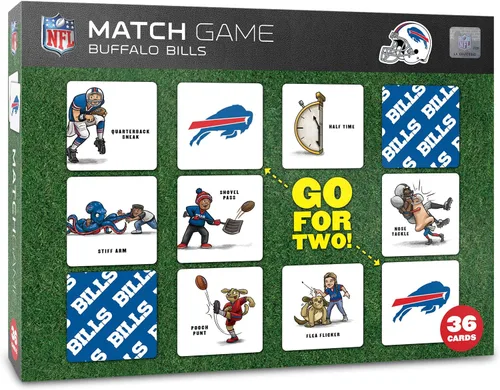 YouTheFan NFL Memory Match Licensed Memory Match Game