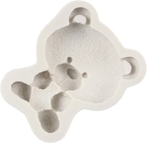 Miniatura 6 de Moldes de silicona para fondant, molde de chocolate de oso para osos de peluche, decoración de pasteles, decoración de cupcakes, caramelo de Estilo b