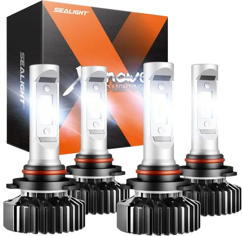 Miniatura 15 de SEALIGHT Bombillas 9005/HB3 H11/H8/H9, Luz 9005 H11 con Plug and Play, 60,000LM, Sin polaridad, Visión de conducción más amplia, Bombillas de luz