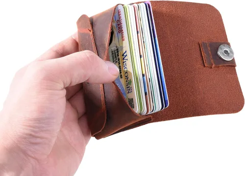 Miniatura 5 de TXEsign Top Grain - Funda de piel auténtica con cierre magnético