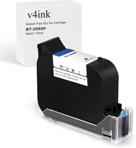 Miniatura 9 de v4ink Bentsai BT-2581P - Cartucho de tinta cian, 1.4 fl oz, repuesto de tinta de secado rápido para impresora de inyección de tinta portátil