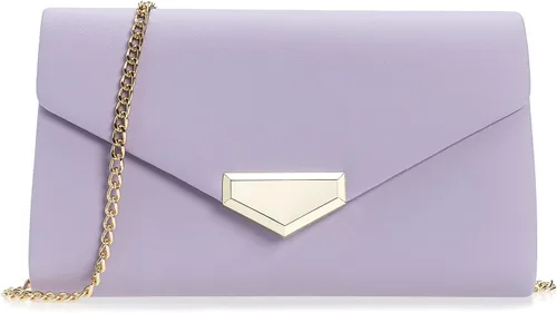 Miniatura 16 de CHARMING TAILOR Bolso de embrague de PU para mujer, bolso de mano elegante para ocasiones especiales