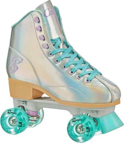 Candi GRL Sabina - Coloridos patines para estilo libre Holograma/Azul