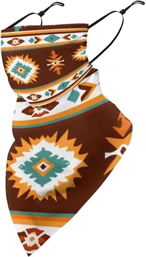 Miniatura 31 de Bufanda reutilizable con protección solar UV para las orejas, bandana reutilizable para la cara Color985