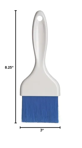 Miniatura 7 de Pincel de silicona/Pincel para repostería Carlisle Galaxy., 3", Azul