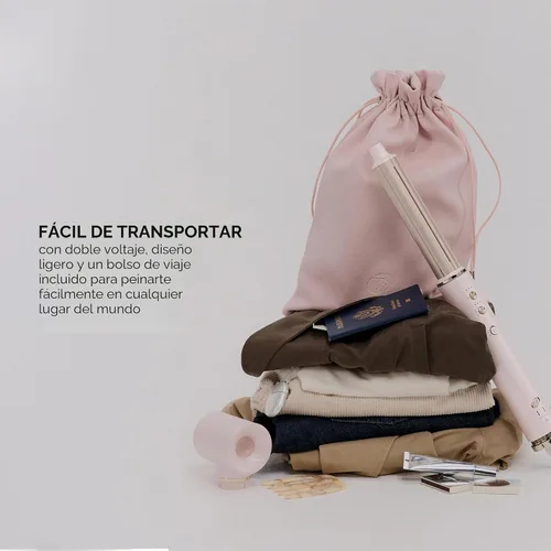 Miniatura 12 de Aire 360 - Kit de soplado de cerámica de doble voltaje con accesorios para rizar, cepillo ovalado y concentrador de secado Golpes rápidos