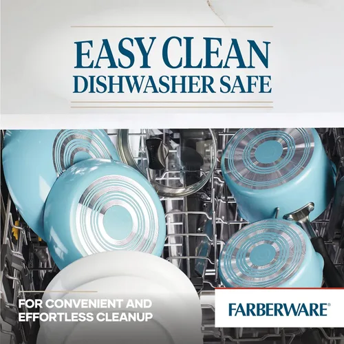 Miniatura 5 de Sartén Farberware Cookstart DiamondMax antiadherente para freír/sartén, apta para lavavajillas, de 30,5 cm - Aqua Aguamarina