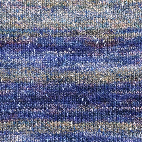 Miniatura 5 de Berroco - Hilo de tweed de mezcla de algodón y sésamo, colores 2025, 3.53 oz, peinado/aran (7424 - Blue Poppy)
