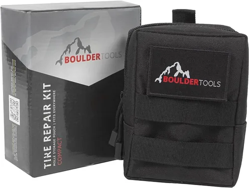 Miniatura 7 de Boulder Tools - Compact Tire Repair kit with Molle Storage Pouch. Heavy Duty Universal Tire Plug Kit, Easily Stores Inside Your UTV, ATV, Truck