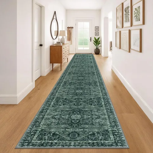 Miniatura 191 de KOZYFLY Alfombra Pequeña de Área 2x3 Pies Alfombras para Entrada Lavable Boho Alfombra de Entrada Antideslizante Tapete de Puerta Interior Entrada