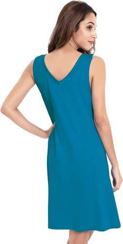 Miniatura 3 de GYS - Camisón de bambú para mujer sin mangas muy suave