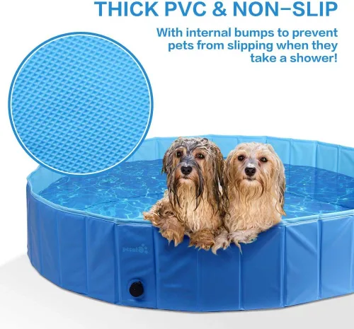 Miniatura 3 de Piscina infantil para mascotas, piscina infantil para niños, piscina plegable resistente para perros, bañera para niños, piscina para jardín, patio