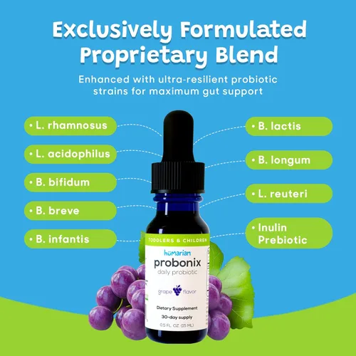 Miniatura 5 de probonix # 1 líquido Probiotico gotas – Ideal para la hinchazón, Gas, estreñimiento, el SII, Colitis ulcerosa, diverticulitis, Lactosa Intolerancia