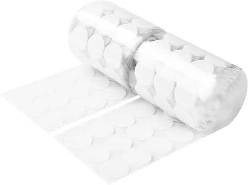 Miniatura 5 de LLPT 600 puntos de bucle, adhesivos resistentes de 3/4 pulgadas de diámetro, puntos adhesivos muy fuertes, impermeables, para arte, manualidades