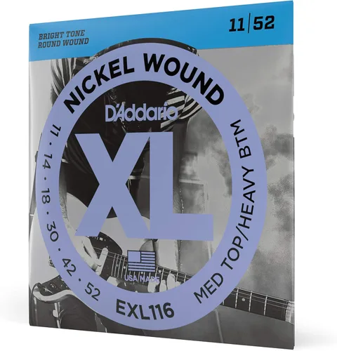 Miniatura 41 de D'Addario XL EXL115-10P - Cuerdas de níquel para guitarra eléctrica de 6 cuerdas, entonación perfecta, sensación consistente, durabilidad fiable