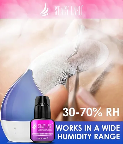 Miniatura 7 de Pegamento para extensiones de pestañas Stacy Lash velocidad relámpago 5ml / 0.17 fl.oz / tiempo de secado de 0.3 segundos / retención de 6-8 semanas