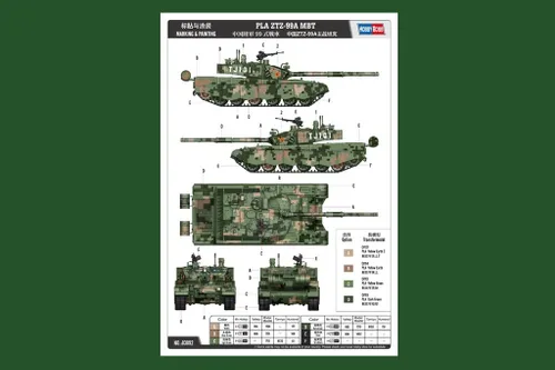Miniatura 5 de Hobby Boss Kit de armadura Pal Ztz-99A MT