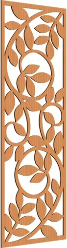 Miniatura 116 de 9 3/8"W x 24 3/8"H x 1/4"T Utica Decorativo Fretwork Madera Paneles de Pared, Abedul