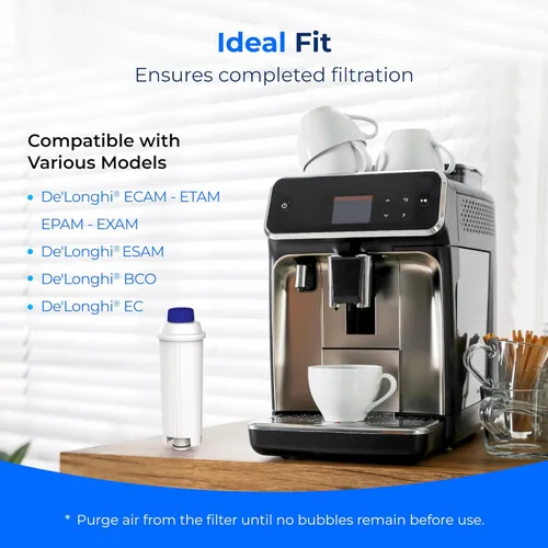 Miniatura 4 de Waterdrop DLS C002 - Filtro de agua para café, repuesto para filtro De'Longhi®, filtro de agua Magnifica Evo, serie ECAM/ETAM/EPAM, EC680/5