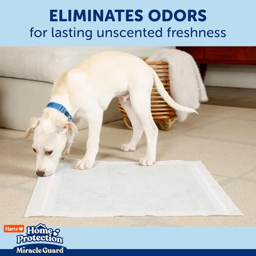 Miniatura 6 de Almohadillas para perros Hartz Home Protection Miracle Guard, tamaño regular 50 unidades, 3 veces más absorbentes y 3 veces más duraderas, no gotean