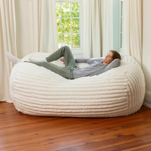 Miniatura 24 de Puff/tumbona gigante Saxx de la marca Jaxx, Camel