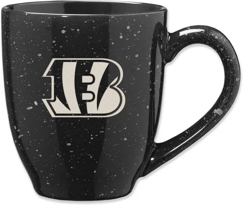 Miniatura 36 de Rico Industries - Taza de café de cerámica con grabado láser de color del equipo de fútbol de la NFL, 16 oz
