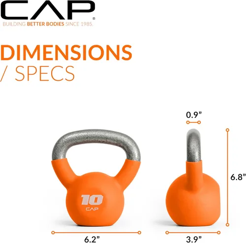 Miniatura 4 de CAP Neoprene Coated Kettlebells - Multiple Sizes