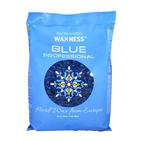 Miniatura 12 de Waxness – Película de cera Esferas duras de cera – Azuleno 1.1 lb (500 g) – Cera dura profesional sin bandas con azuleno para cara y cuerpo