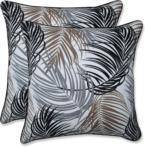 Miniatura 3 de Pillow Perfect Outdoor Cojín rectangular de piedra Setra para interiores (juego de 2) 18.5 X 11.5 X 5
