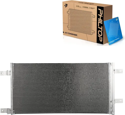 Miniatura 45 de PHILTOP Condensador de aire acondicionado para Ford Explorer 2002-2005, Mercury Mountaineer 2002-2005, Reemplazar # 3056, 1L2Z17912AA, 6L2Z19712AA